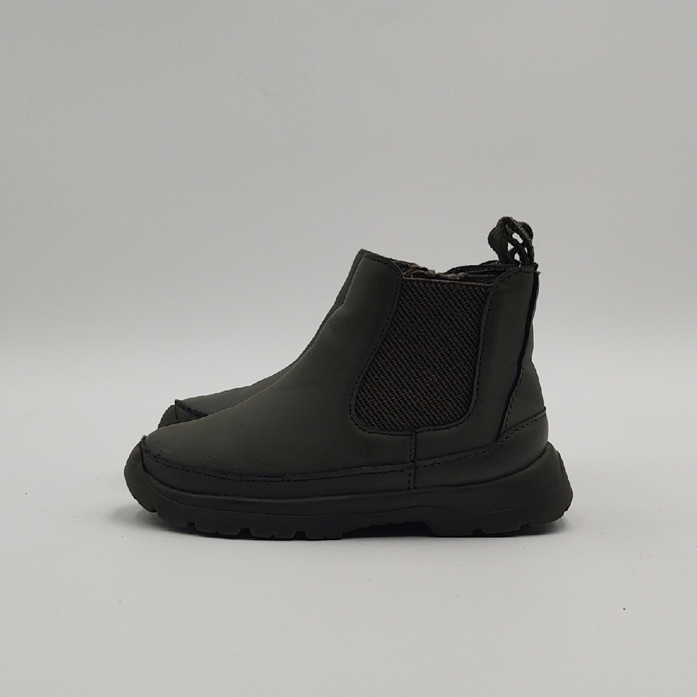Zara Kids Olive Green Chelsea Zip Rubber Rain Boots Toddler 7